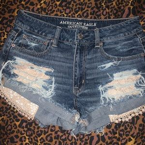 American Eagle Outfitters high waisted shorts